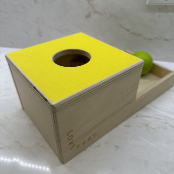 Lovevery Ball Drop Box The Inspector 7 to 8 Months Wood Ball Montessori Toys - Picture 6 of 7